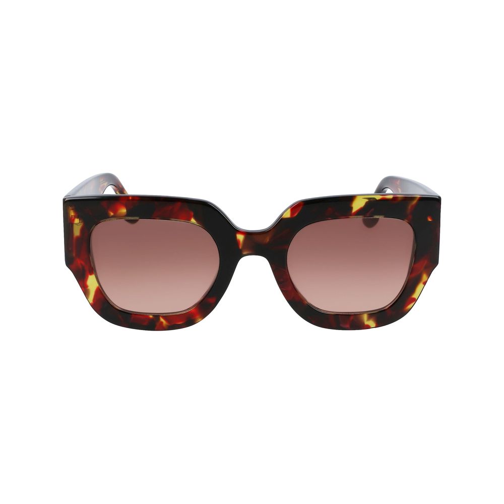 Victoria Beckham Red Acetate Sunglasses Victoria Beckham