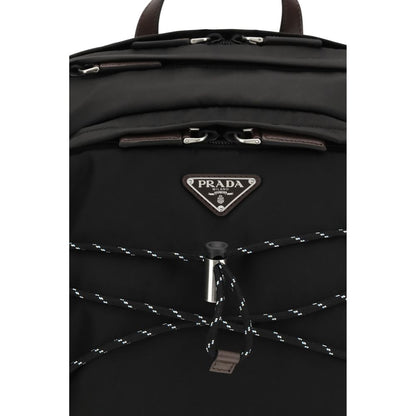 Prada Black Recycled Polyamide Backpack Prada
