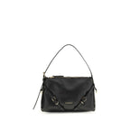 Givenchy Black Calf Leather Bos Taurus Shoulder Bag Givenchy