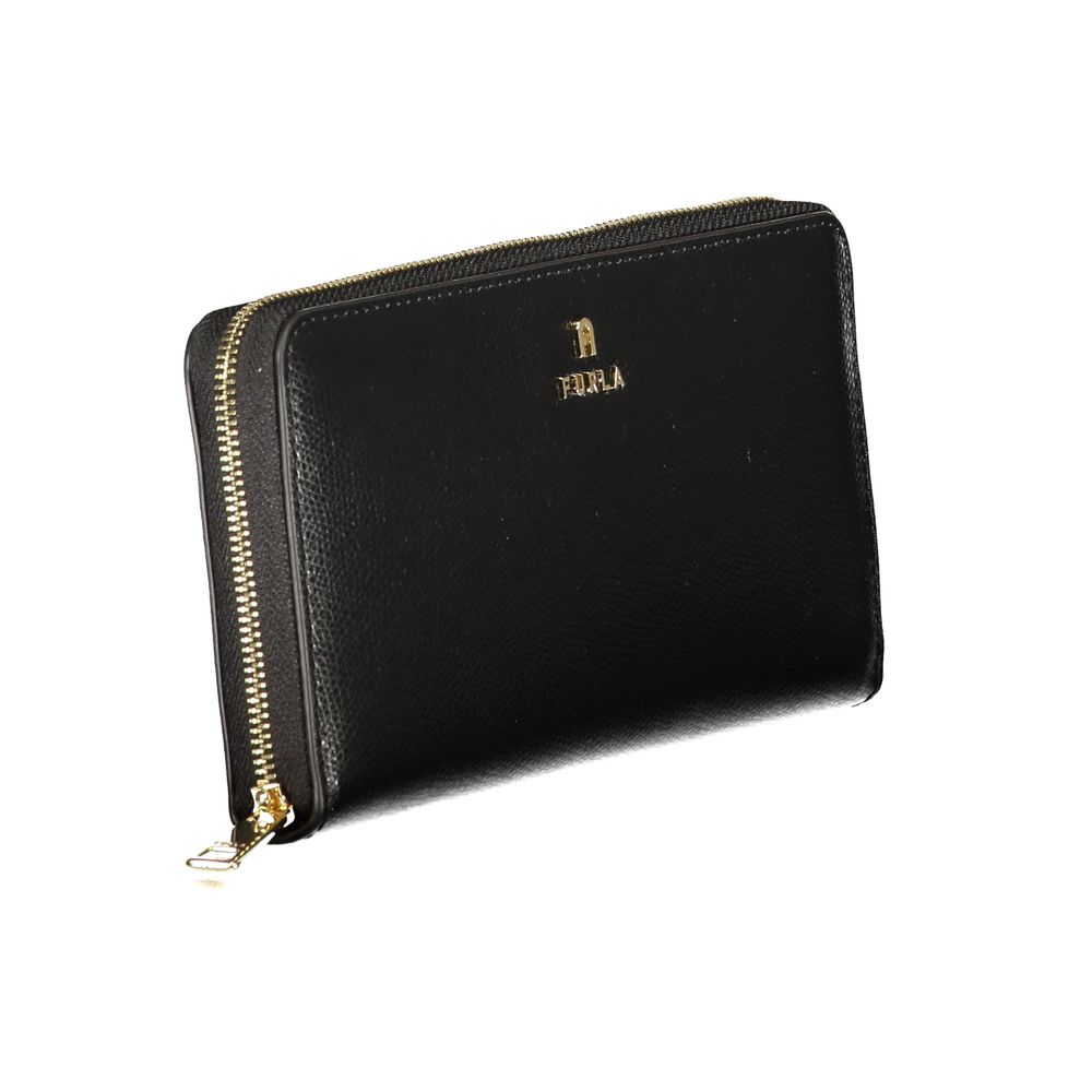 Furla Black Leather Wallet Furla