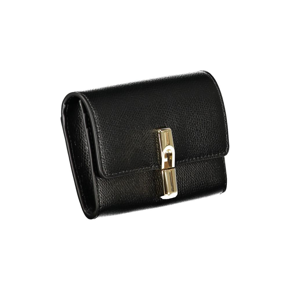 Furla Black Leather Wallet Furla