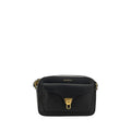 Coccinelle Black Calf Leather Bos Taurus Shoulder Bag Coccinelle