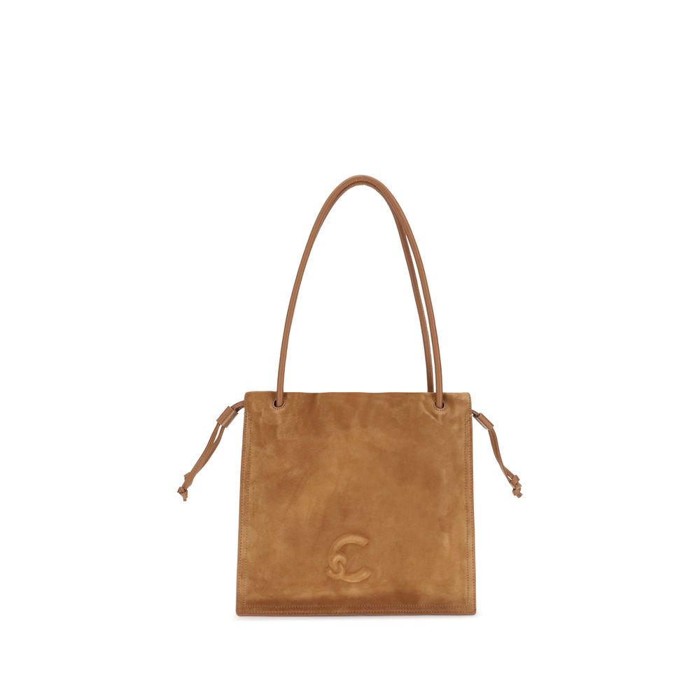 Coccinelle Beige Calf Leather Bos Taurus Handbag Coccinelle