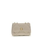 Tory Burch Cream Lamb Ovis Aries Aries Shoulder Bag Tory Burch