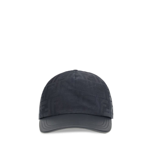 Fendi Blue Polyamide Cap (Baseball Hat) Fendi